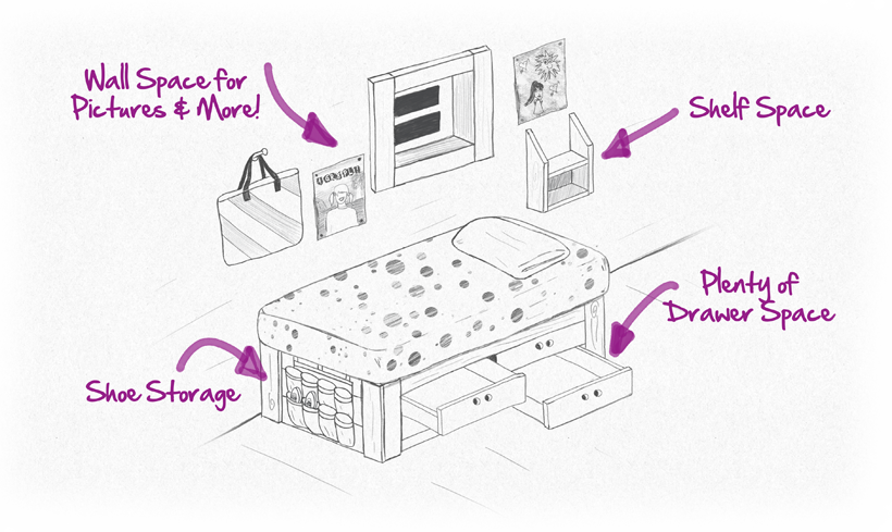 Matoaka illustrated bunk